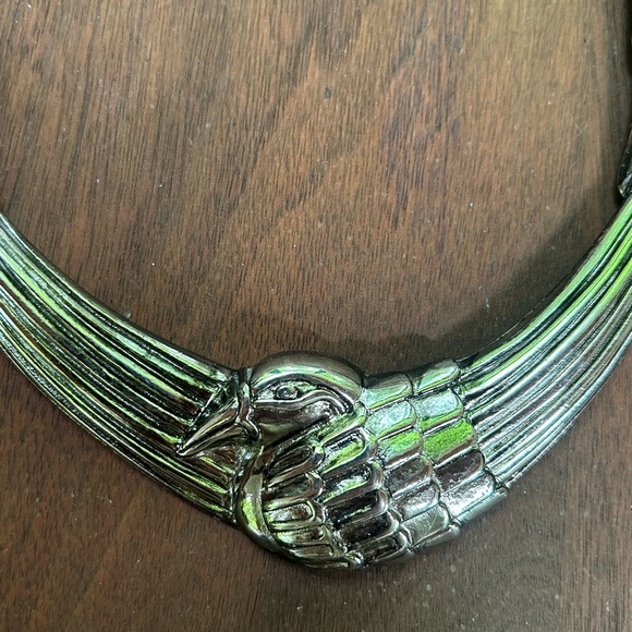 Laurel Burch rare Silver bird Statement Necklace - Picture 5 of 11